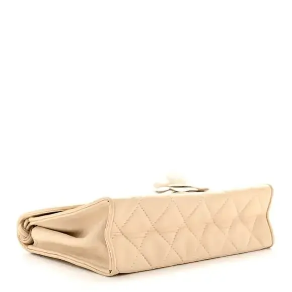 Chanel Lambskin Quilted Mini Camellia #242498C17B - Picture 4 of 15